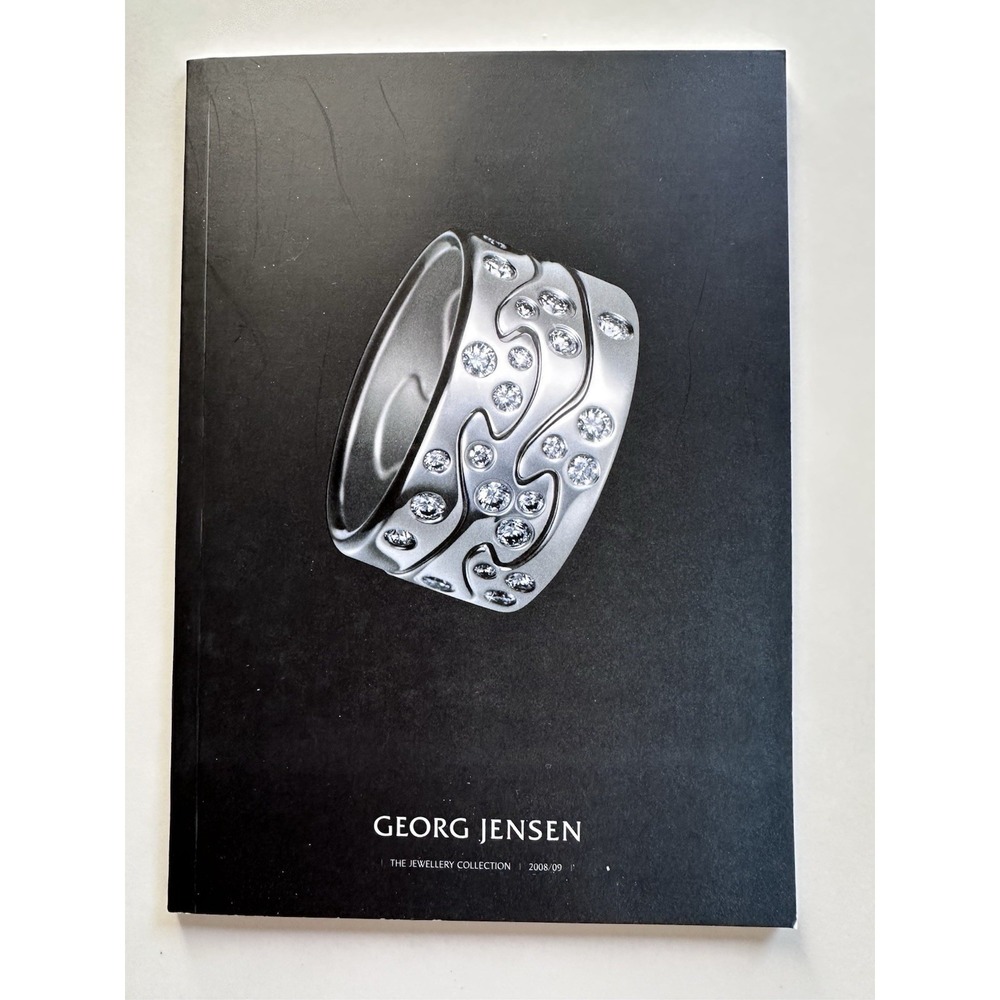 Georg Jensen Jewelry Collection Catalog 2008/09 Booklet Silver Paperback